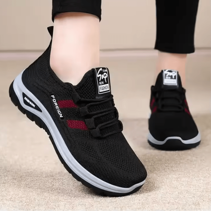 Women’s Breathable Mesh Summer Sneakers – Lightweight Anti-Slip Casual Shoes with Soft Sole | Ladies Sale Footwear