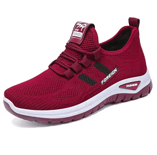 Women’s Breathable Mesh Summer Sneakers – Lightweight Anti-Slip Casual Shoes with Soft Sole | Ladies Sale Footwear
