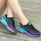 2025 Spring Women’s Knitted Running Shoes – Lightweight Casual Sneakers | Breathable, Flexible & Trendy Cross-Border Style