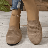 Women’s Knitted Running Shoes – Breathable Casual Sports Sneakers | Lightweight & Stylish Athletic Design