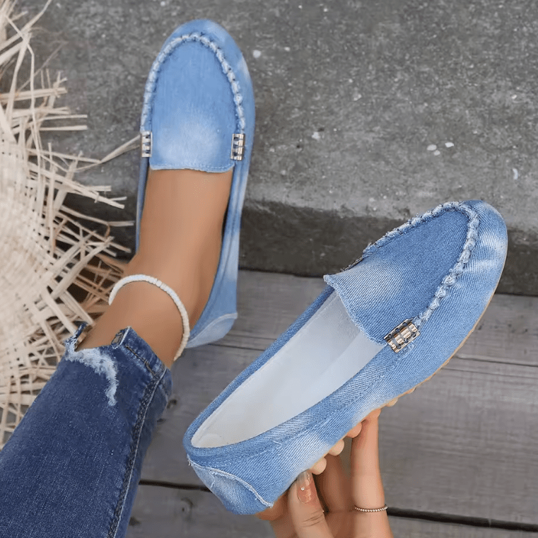 Women’s Retro Mary Jane Wedge Sneakers – Spring 2025 Ballet Style, Non-Slip, Round Toe