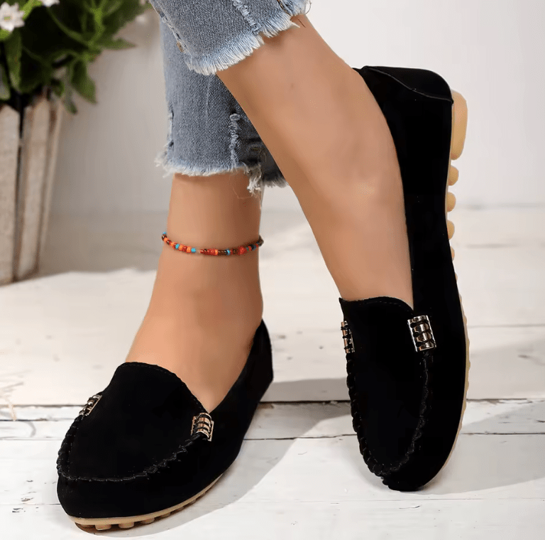 Women’s Retro Mary Jane Wedge Sneakers – Spring 2025 Ballet Style, Non-Slip, Round Toe