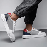 Men’s Low-Top Casual Sneakers – Breathable Flat Shoes for All Seasons