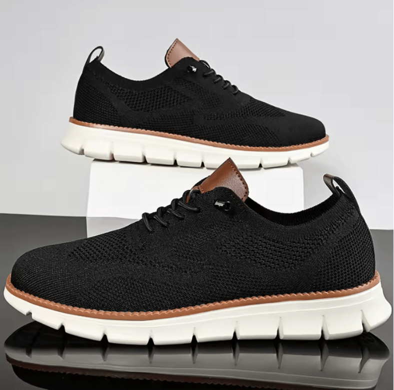 Men’s Summer Knit Sneakers – Breathable, Lightweight & Stylish