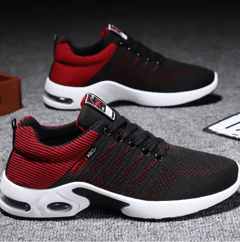Men’s Spring Running Shoes – Breathable, Anti-Slip & Soft-Soled