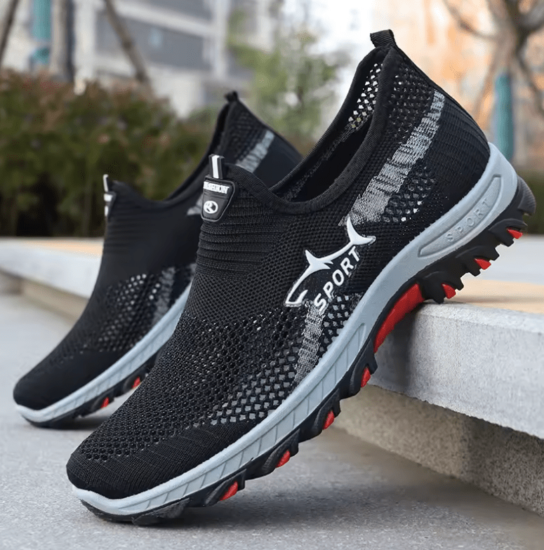 Men’s Knitted Running Shoes – Lightweight, Breathable & Non-Slip