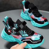 Children’s Running Shoes – Waterproof Leather, Height-Boosting Casual Sneakers | Wear-Resistant Fashion Sports Shoes for Kids