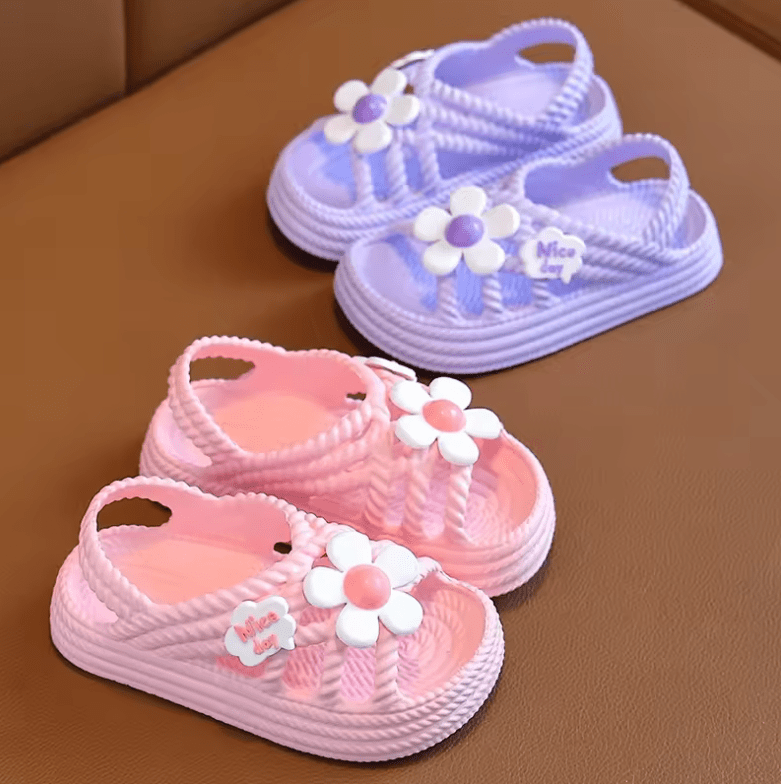 2025 Kids’ Summer Slippers – Soft Sole Baby Sandals for Boys & Girls | Anti-Slip Bathroom & Beach Shoes