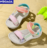 Girls’ Summer Sport Sandals – Breathable Non-Slip Kids’ Beach Shoes | Soft Sole Outdoor Walking Sandals