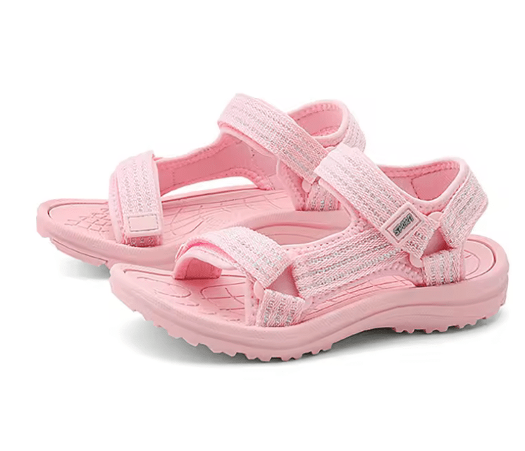 Girls’ Summer Sport Sandals – Breathable Non-Slip Kids’ Beach Shoes | Soft Sole Outdoor Walking Sandals