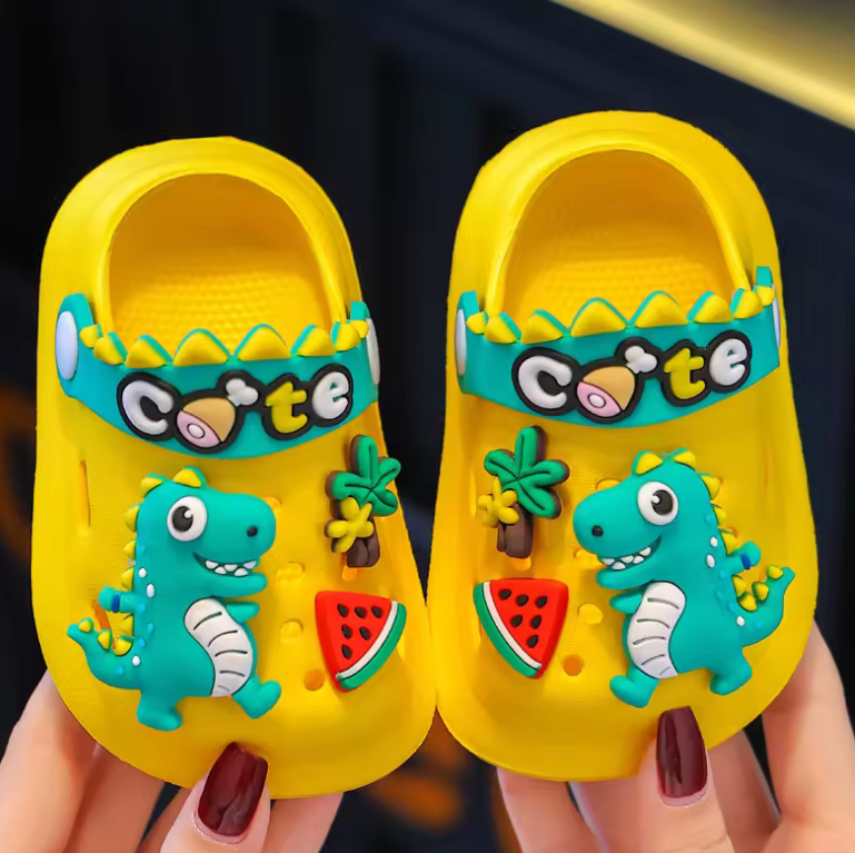 Kids’ Summer EVA Sandals – Non-Slip Cartoon Slippers for Boys & Girls | Cute Baby Beach & Garden Shoes