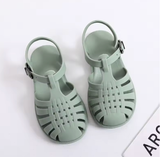 Kids’ Summer Beach Sandals – Soft Non-Slip Gladiator Jelly Shoes for Boys & Girls | Princess Roman Flip-Flops