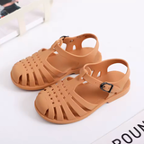 Kids’ Summer Beach Sandals – Soft Non-Slip Gladiator Jelly Shoes for Boys & Girls | Princess Roman Flip-Flops