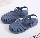 Kids’ Summer Beach Sandals – Soft Non-Slip Gladiator Jelly Shoes for Boys & Girls | Princess Roman Flip-Flops