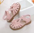 Baby Girls’ Peep-Toe Sandals 2025 – Breathable Soft Bow-Knot Princess Summer Shoes | Cute & Versatile Toddler Sandals