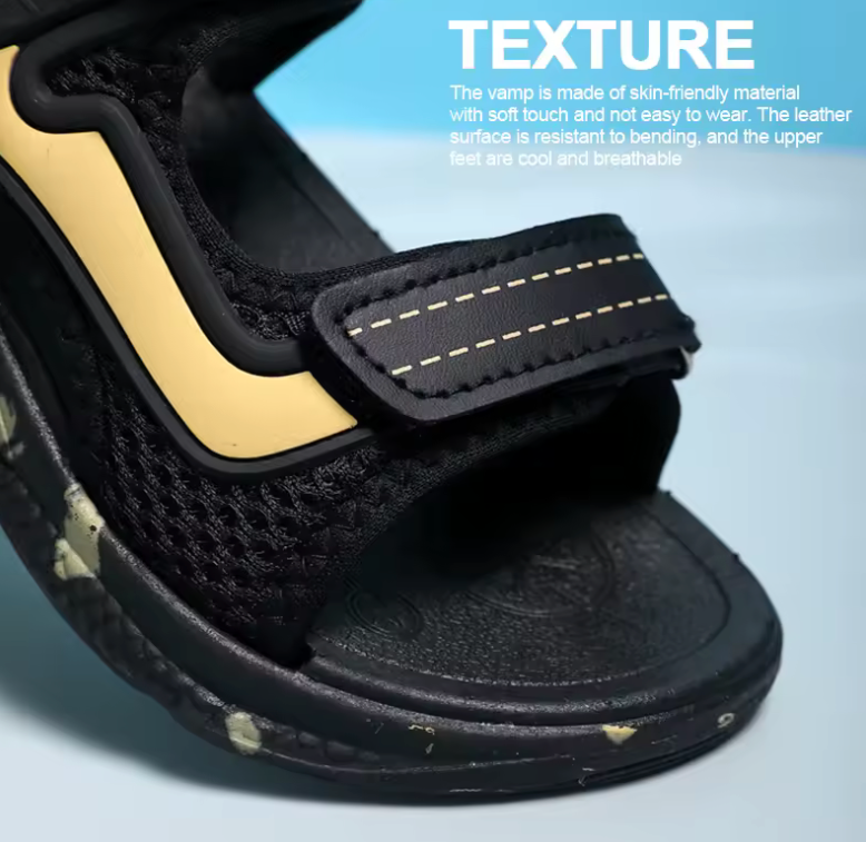 Kids’ Camouflage Platform Strap Sandals – Lightweight Non-Slip Soft Sole for Boys & Girls | Summer Outdoor Beach Shoes