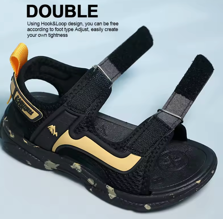 Kids’ Camouflage Platform Strap Sandals – Lightweight Non-Slip Soft Sole for Boys & Girls | Summer Outdoor Beach Shoes