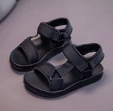 2025 Boys’ Summer Sandals – Breathable Rubber Open Toe Casual School & Beach Shoes for Kids