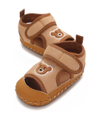 New Girls’ Preschool Flat Shoes – Soft Rubber Sole Anti-Slip First Walking Shoes | Cute Cartoon 0-18M