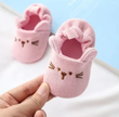 Newborn Baby Crib Shoes – Cute Animal Ear Soft Sole First Walker Shoes for Boys & Girls (0-18 Months)