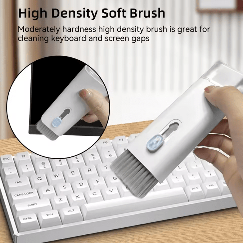 7-in-1 Earbuds Cleaning Pen Kit – Multi-Tool Set for Wireless Earphones & Charging Case Cleaning