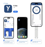 3-in-1 USB 3.0 Flash Drive for iPhone/iPad – 8GB/16GB/32GB Storage with Lightning, Type-C & Micro USB Interface – Rotating OTG Pen Drive