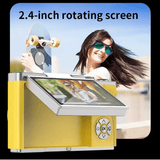 4K 48MP Digital Camera with 8X Zoom – Compact Vlogging & Photography Camera with 180° Flip Screen for Students & Beginners