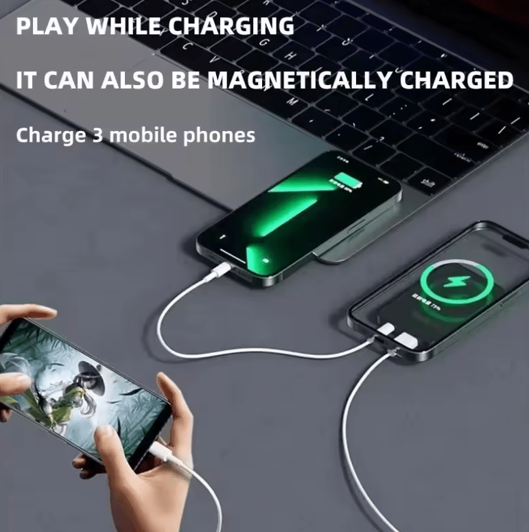 Xiaomi 100000mAh Magnetic Power Bank – Wireless Fast Charger for MagSafe, iPhone, Samsung & Huawei