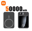 Xiaomi 100000mAh Magnetic Power Bank – Wireless Fast Charger for MagSafe, iPhone, Samsung & Huawei