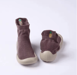 Fruit Pattern Baby Floor Socks – Non-Slip Cartoon Toddler Shoes with Breathable Cotton Sole for Boys & Girls
