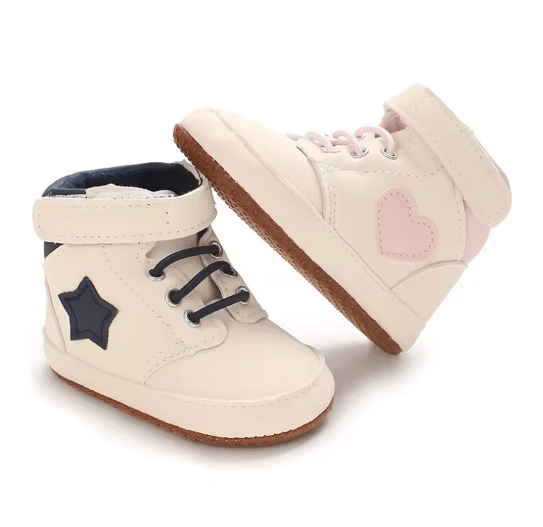 Cute Lightweight Baby Sneakers – Non-Slip Walking Shoes for Boys & Girls, Indoor Outdoor Comfort for Spring & Autumn