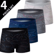 4-Pack Men’s & Teen Boys’ Boxer Briefs – Fashionable, Comfy Boyshorts with Elastic Waistband – Multicolor, Multi-Size Underwear