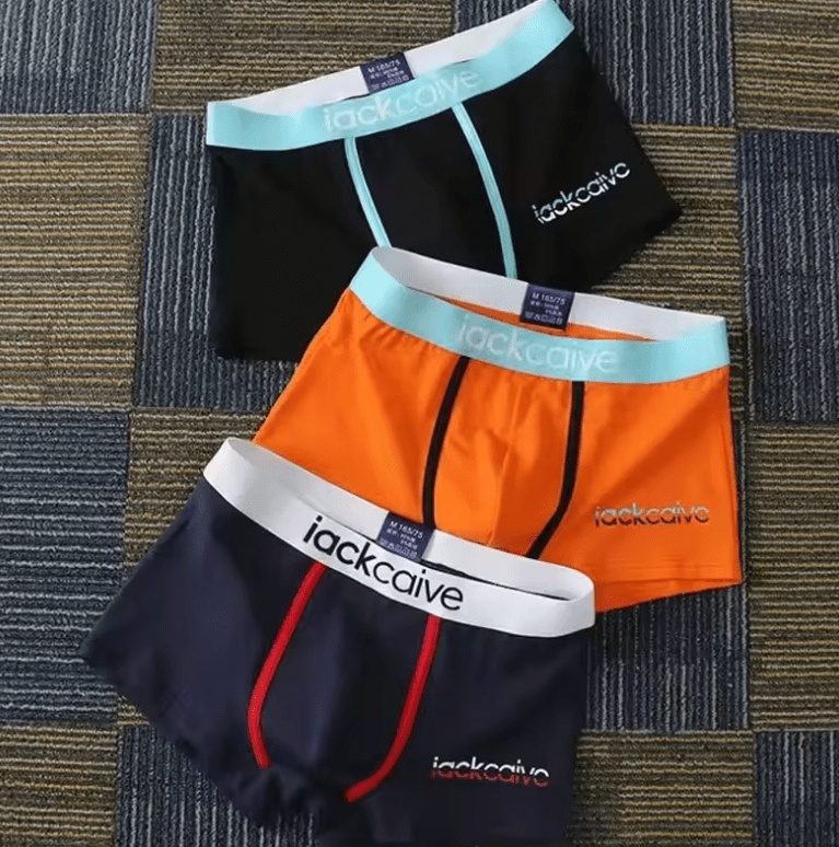 3-Pack Men’s Printed Cotton Boxers – Breathable, Comfortable Underwear M–3XL