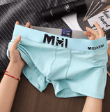 Men’s Solid Cotton Boxer Shorts – Fashion Underwear M–3XL