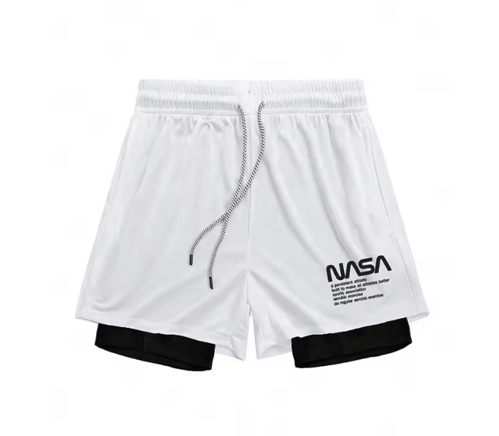 Men’s Quick-Dry Sports Shorts – Slim Fit, Breathable & Trendy