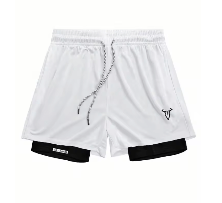 Men’s Quick-Dry Sports Shorts – Slim Fit, Breathable & Trendy