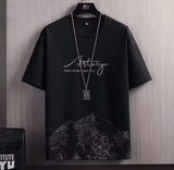 Men’s Ice Silk Quick-Dry Set – Summer T-Shirt & 5” Shorts