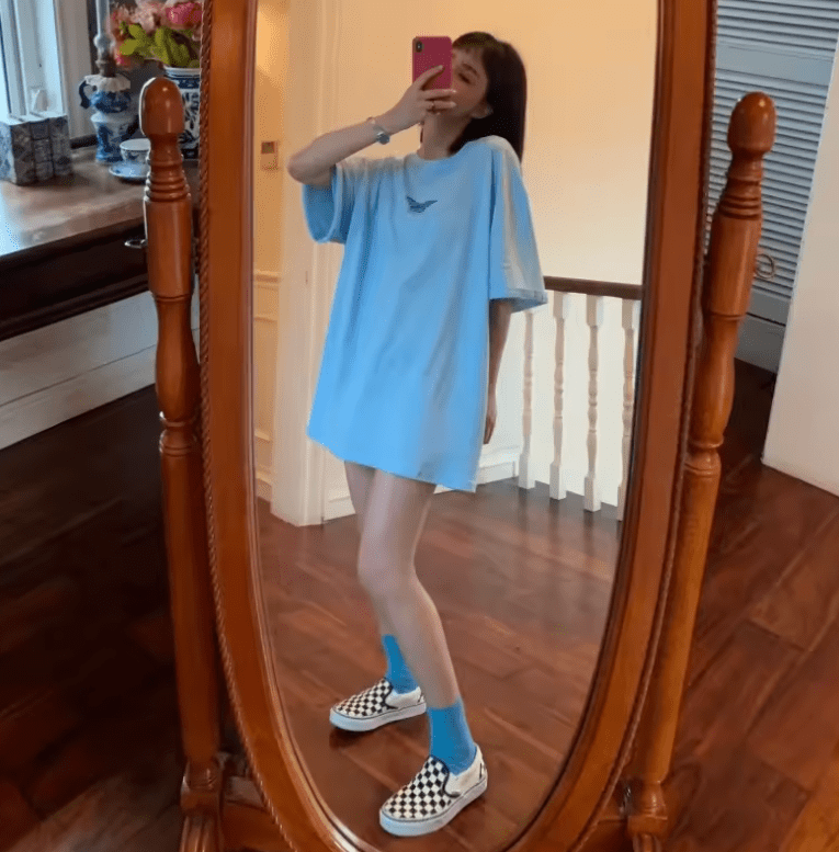 Women’s Butterfly Print T-Shirt – Loose Fit, Korean Style Summer Casual Top