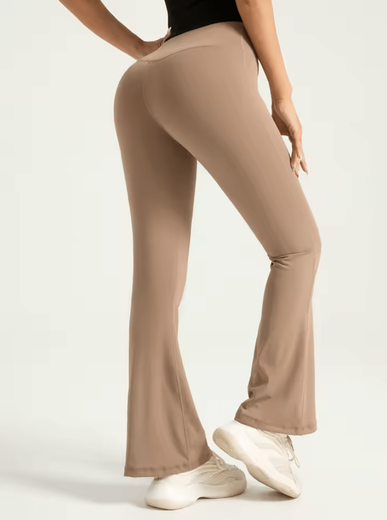 Women’s High Waisted Bootcut Yoga Pants – Flared Leggings for Workout, Lounge & Casual Wear – Comfortable & Stylish Activewear