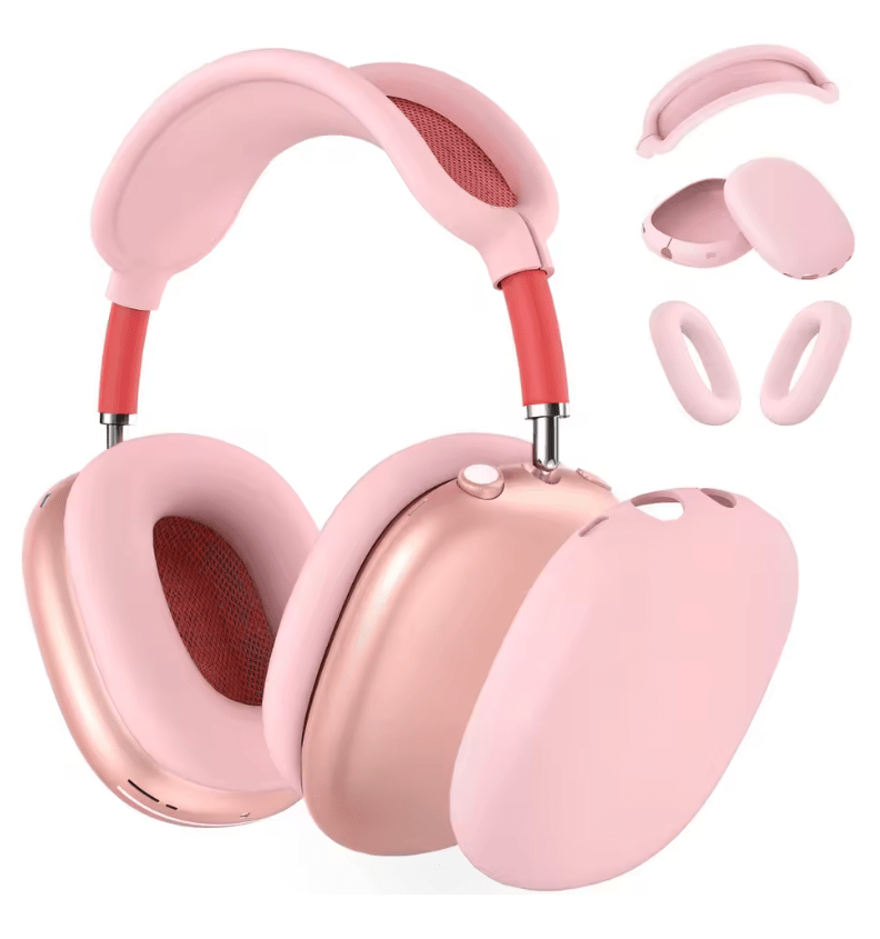 Silicone Case Cover for AirPods Max (2024/2020) – Soft Skin Protector, Anti-Scratch Ear Pad Cover, Shockproof Accessories