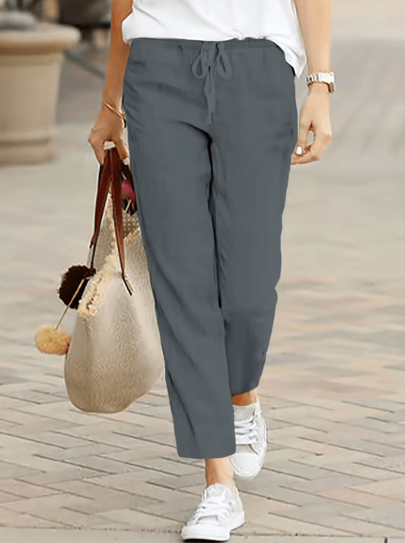 Women’s Casual Summer Long Pants – 2025 Trendy Cross-Border Fashion Trousers | Comfortable Lightweight Design for Everyday Wear