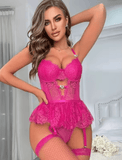 Sexy Strapless Lace Bodysuit for Women – Bridal Lingerie, Southeast Asia Style Intimate Wear, Temptation One-Piece, Large Size Available
