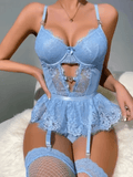 Sexy Strapless Lace Bodysuit for Women – Bridal Lingerie, Southeast Asia Style Intimate Wear, Temptation One-Piece, Large Size Available