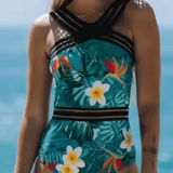 Sexy Backless One-Piece Swimsuit – Elegant Bikini-Inspired Design for Beach & Swim