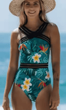 Sexy Backless One-Piece Swimsuit – Elegant Bikini-Inspired Design for Beach & Swim