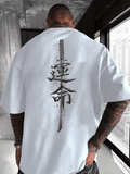 Men’s Pure Cotton Printed T-Shirt – Crew Neck Summer Basic Tee 2025