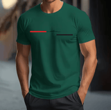 2025 Men’s Vintage Streetwear T-Shirt – Digital Print, Super Elastic, Casual Fit