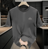 Men’s Slim Fit Cotton T-Shirt – Soft Breathable Summer Tee for Daily Wear – Casual Streetwear Style Short Sleeve Top – Lightweight Half Sleeve Shirt – Couple Matching Outfit