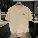 Men’s Slim Fit Cotton T-Shirt – Soft Breathable Summer Tee for Daily Wear – Casual Streetwear Style Short Sleeve Top – Lightweight Half Sleeve Shirt – Couple Matching Outfit