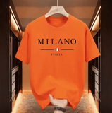 2025 Men’s Cotton T-Shirt – High-Quality Round Neck Short Sleeve Top – Casual Sport Fashion Tee for Spring & Summer – Daily Wear Soft & Breathable Fit